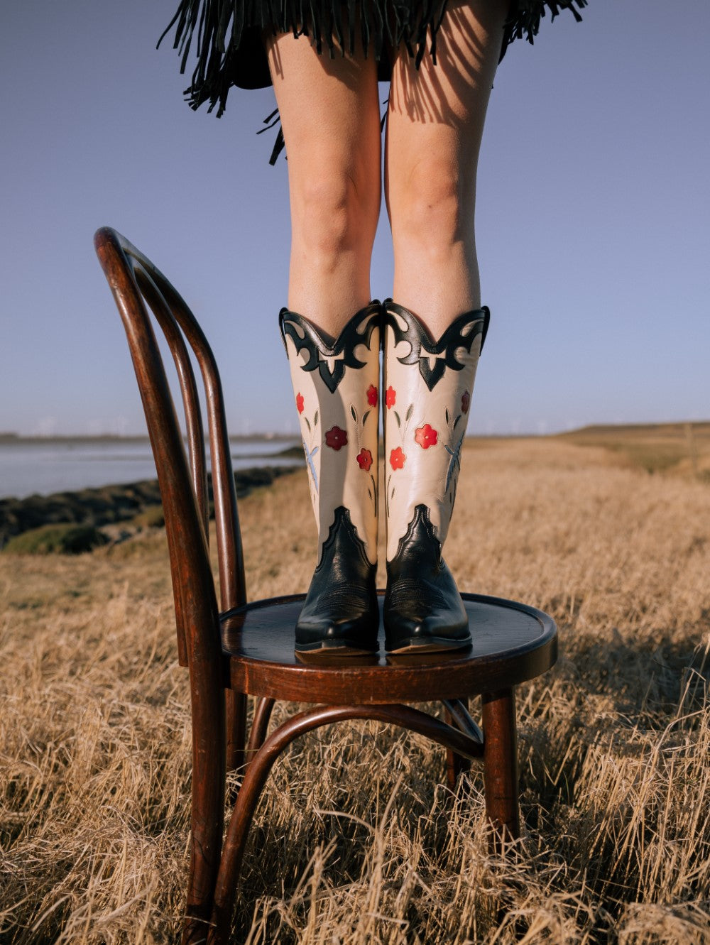 Sendra Colibri Tall Boots Black