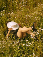 Flower Clogs Black Blanc