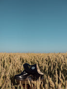 Sendra flower clogs mules black